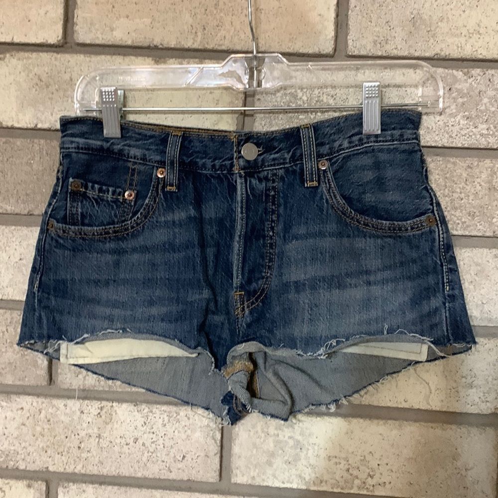 3for$20 Levi’s 501 custom cut jeans shorts women 25 waist